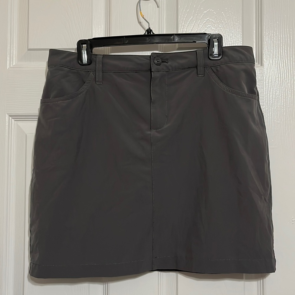 Eddie Bauer Gray Skort Size 10